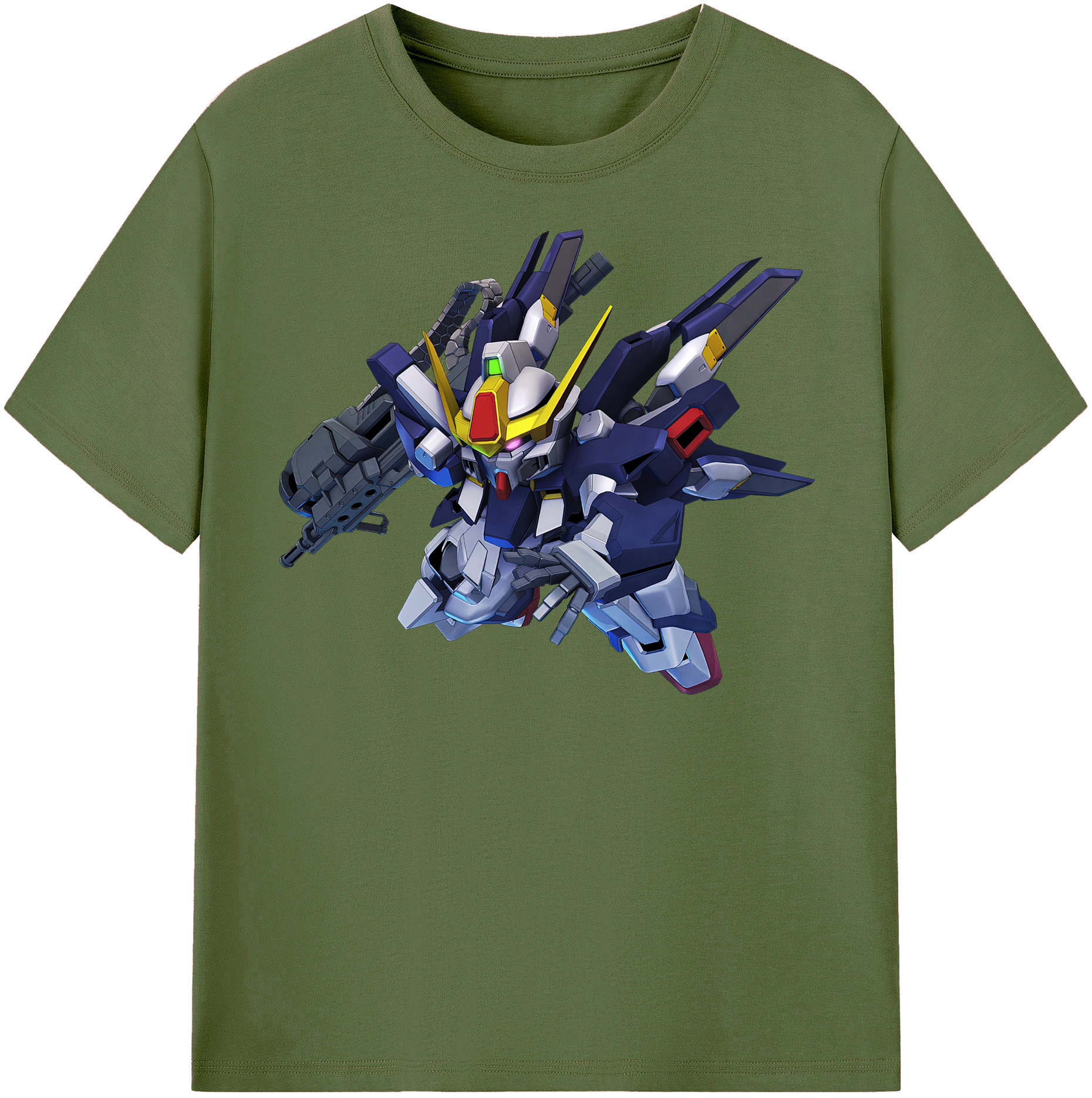 （画像用） 機動戦士ガンダム Mobile Suit Gundam 綿100％半袖Tシャツ（フロントプリント）